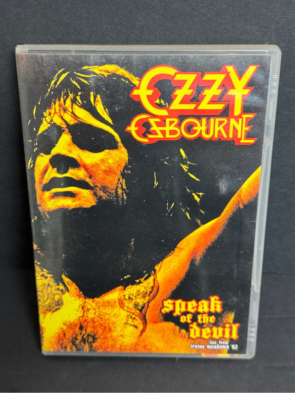 RARE OZZY OSBOURNE Speak Of The Devil DVD Live From Irvine Meadows '82 EXCELLENT
